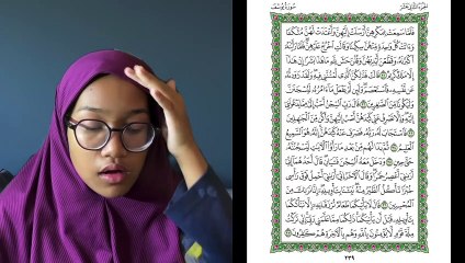 Ngaji Dengan Wan - Aisyah ms 239 Yusuf 31 - 37 سورة يوسف