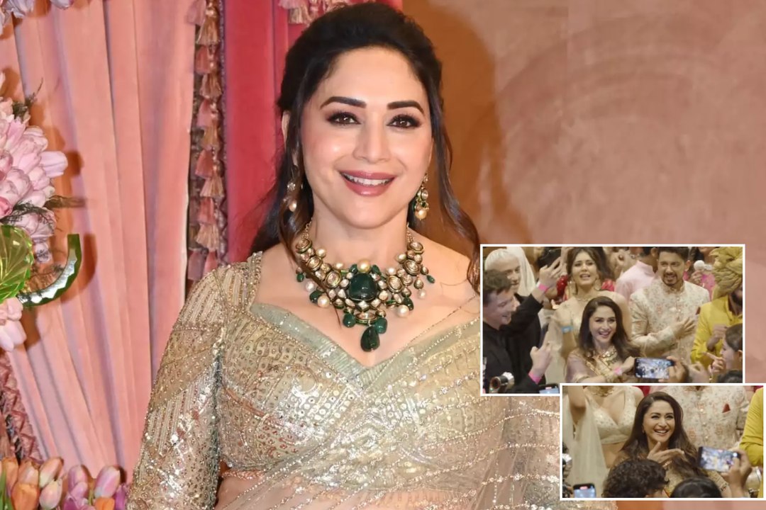 Madhuri Dixit ने अनंत-राधिका की शादी पर बिखेरा...