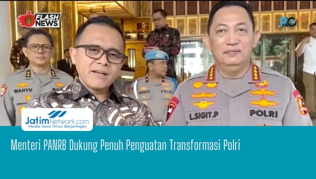 Menteri PANRB Dukung Penuh Penguatan Transformasi Polri