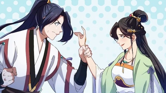 Zhao Min and Zhang Wuji were trapped in a dungeon. Zhang Wuji took off Zhao Min's shoes and tickled the soles of her feet 趙敏和張無忌被困在地牢中，張無忌脫了趙敏的鞋子，搔她的腳底心 The Heaven Sword and Dragon Saber 倚天屠龍記 Comic Manga AI Anime