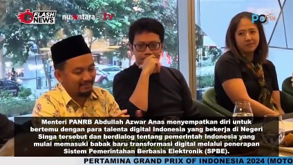 Bertemu Diaspora di Singapura, Menteri Anas Bahas Transformasi Digital