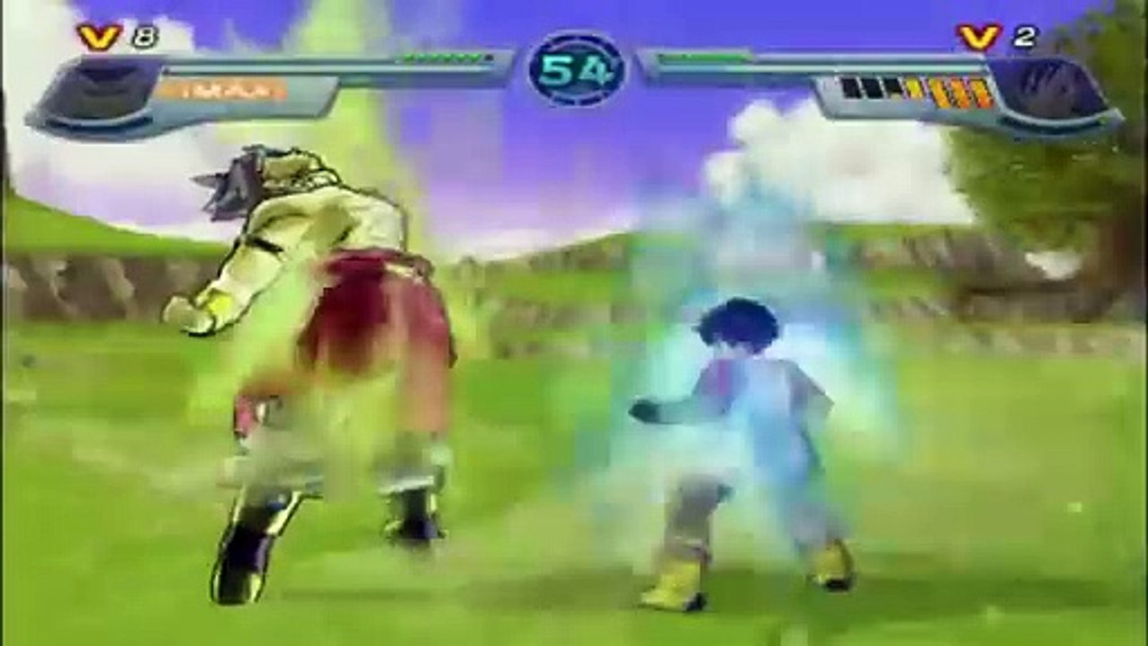 Dragon Ball Z_ Infinite World PS2 - Broly vs Videl - RJ ANDA #dragonballgameplay