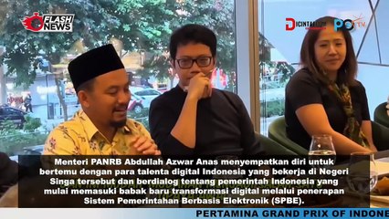 Menteri Anas dan Diaspora di Singapura Bahas Transformasi Talenta Digital