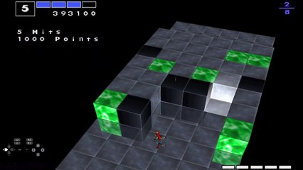 Kurushi _ Intelligent Qube - No Death Playthrough PS1 Gameplay