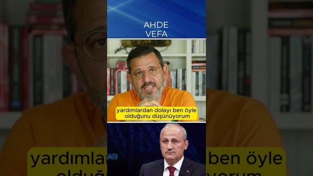 ESKİ BAKANA ALDIĞI İHALELERİN YÜZÜ SUYU HÜRMETİNE AHDE VEFA! #shorts