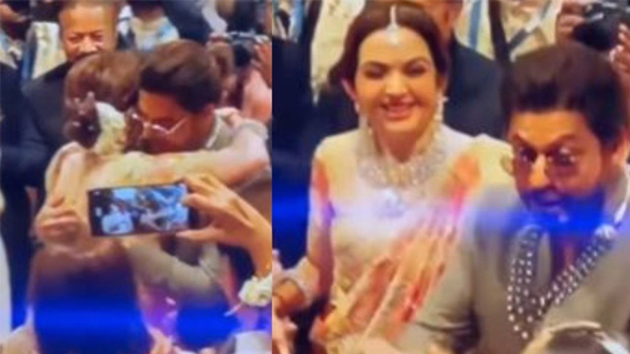 Anant Radhika Wedding: Shah Rukh Khan Nita Ambani Hugging Dance Video, Public Troll...| Boldsky