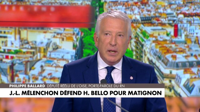 Philippe Ballard : «Marine Le Pen a été très claire. S’il y a dans un gouvernement des ministres LFI et des ministres Europe Écologies-Les Verts, c’est la censure directe»