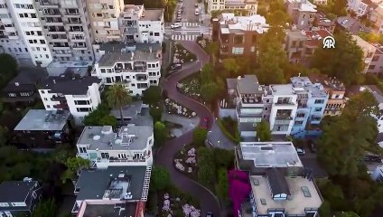 Dünyanın en kıvrımlı sokağı! 1922 yılında inşa edilen cadde her yıl binlerce turist ağırlıyor