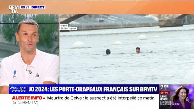 Je n'ai jamais été sur la qualité de l'eau et sur la tenue des épreuves : Alexis Hanquinquant réagit après sa baignade dans la Seine avec la ministre des Sports