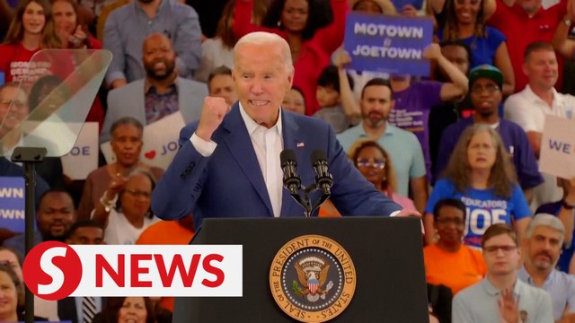 Biden on doubtful presidential race: I'm running and we're going to win