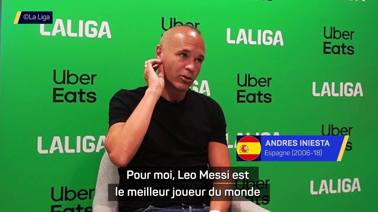 Iniesta : "Ce que fait Yamal à 16 ans, ce n'est pas normal"