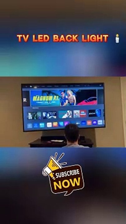 TV LED Backlight,Ambient Strip Lights For 4K HDMI-compatible 2.0 Device,Gaming Screen Color Sync Light,For Alexa/Google /TVs Box