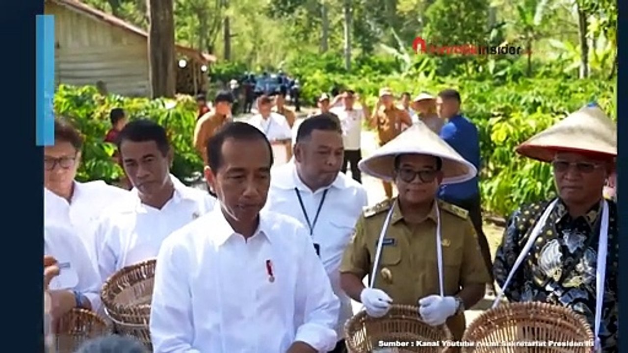 KUNKER KE LAMPUNG, JOKOWI TENGOK PANEN KOΡΙ