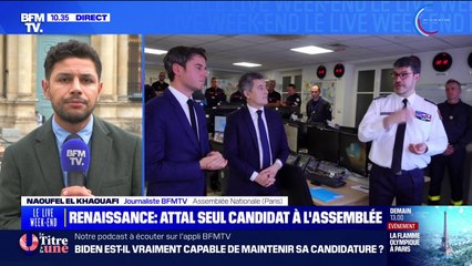 Download Video: Des tensions entre Gabriel Attal et Gérald Darmanin, après la candidature du Premier ministre à la présidence du groupe Renaissance à l'Assemblée