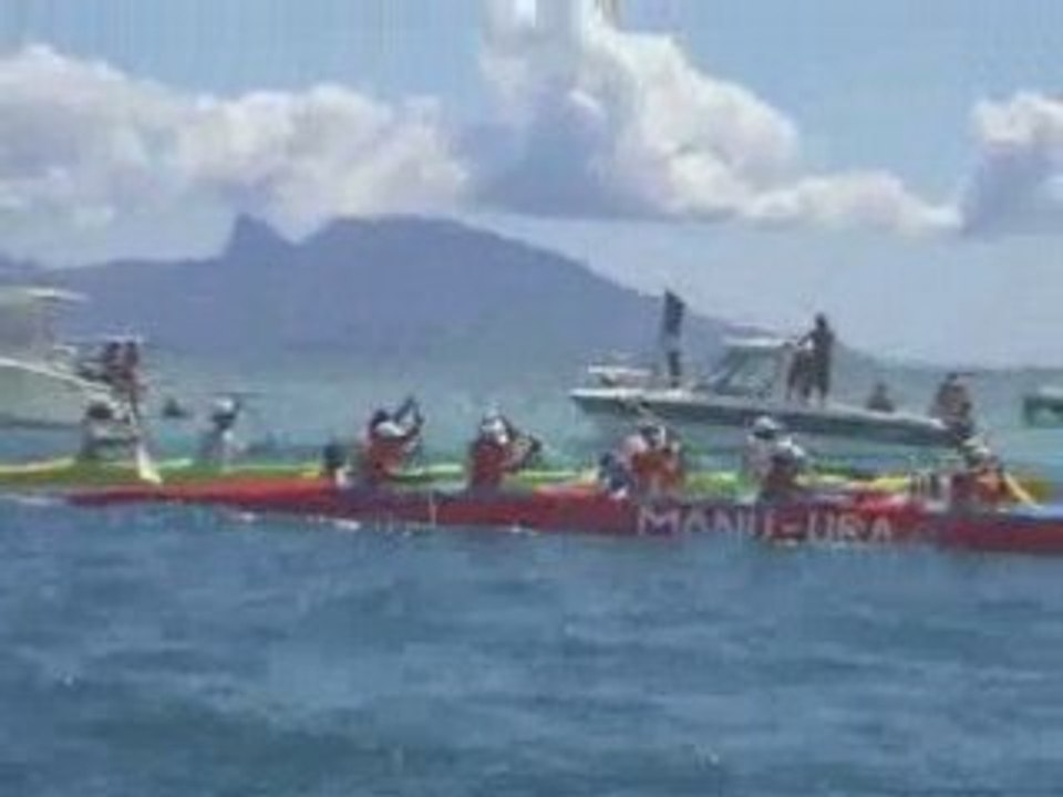 2008 ABC RFO Va'a lagon Punaauia.AVI