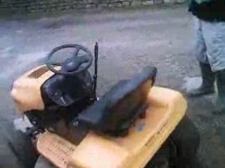 Tracteur tondeuse