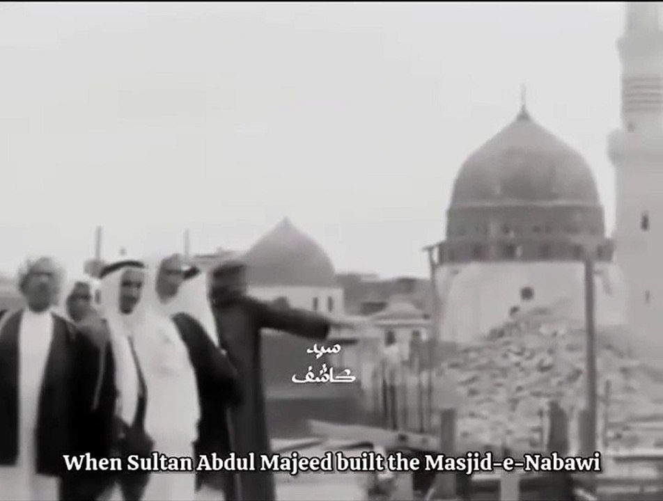 roza _e_Rasool ki taameer sultan Abdul Hameed ke doar me kese hoe