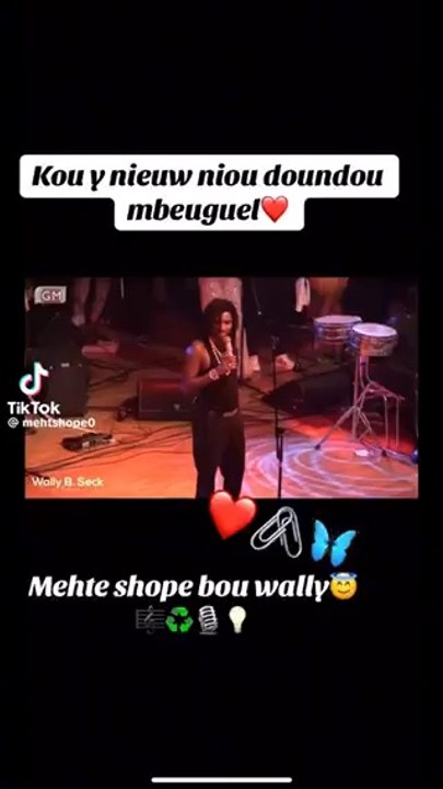 Wally Balago Seck live Bruxelles 