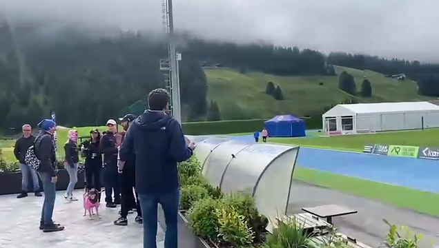 Palermo, le prime immagini di Nikolaou nel ritiro di Livigno