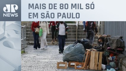 Brasil tem mais de 300 mil pessoas em situação de rua