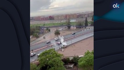 Un hombre mata a su pareja de 32 años en Buñol y se estrella contra la Guardia Civil en su huida