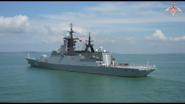 Due navi da guerra russe arrivano nel porto cinese di Zhanjiang