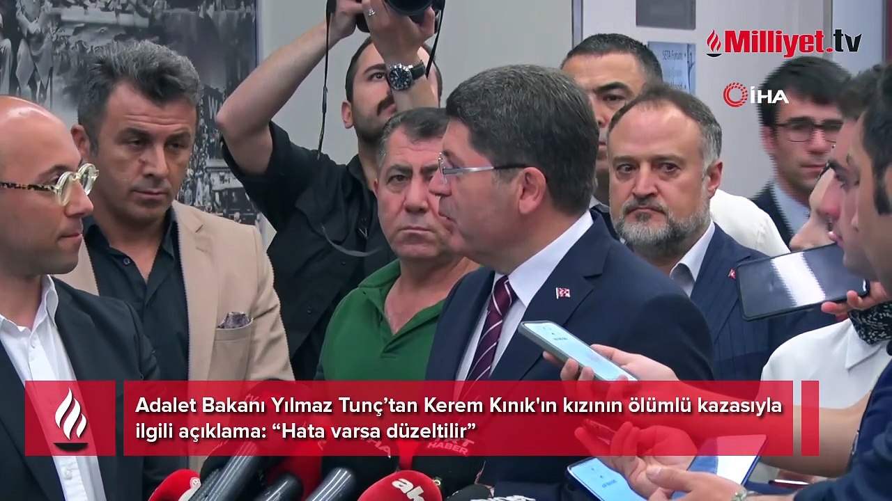 Adalet Bakanı Tunç gündeme ilişkin soruları yanıtladı