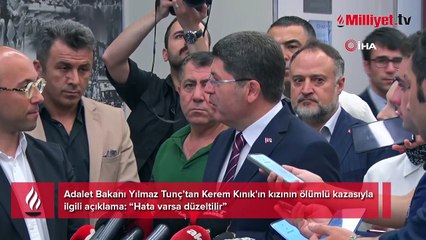 Adalet Bakanı Tunç gündeme ilişkin soruları yanıtladı