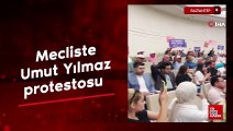 Mecliste Umut Yılmaz protestosu