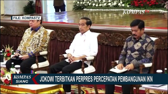 Kejar Upacara Kemerdekaan di IKN, Presiden Jokowi Terbitkan Perpres Percepatan Pembangunan IKN