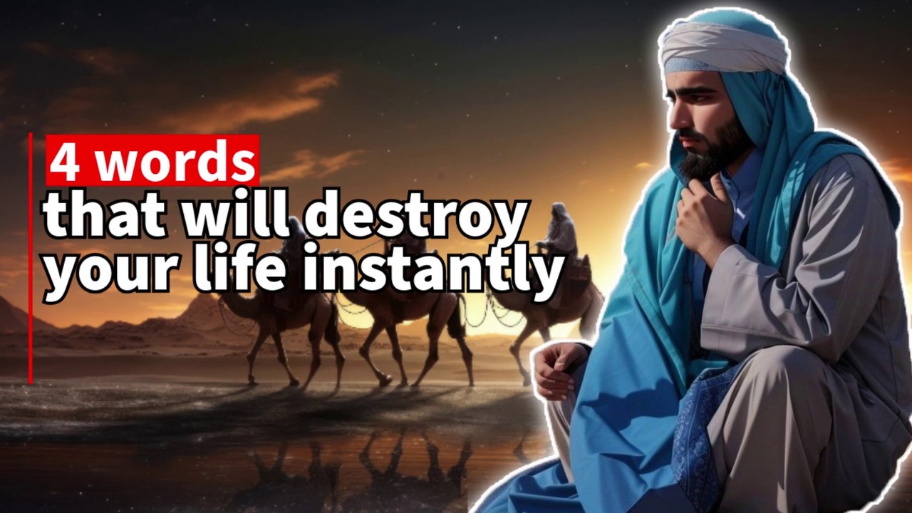 4 WORDS that Instantly ERASE Your DEEDS Powerful Islamic Insight