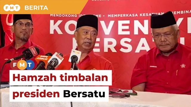 Muhyiddin ‘buka rahsia’ Hamzah timbalan presiden, Peja naib presiden