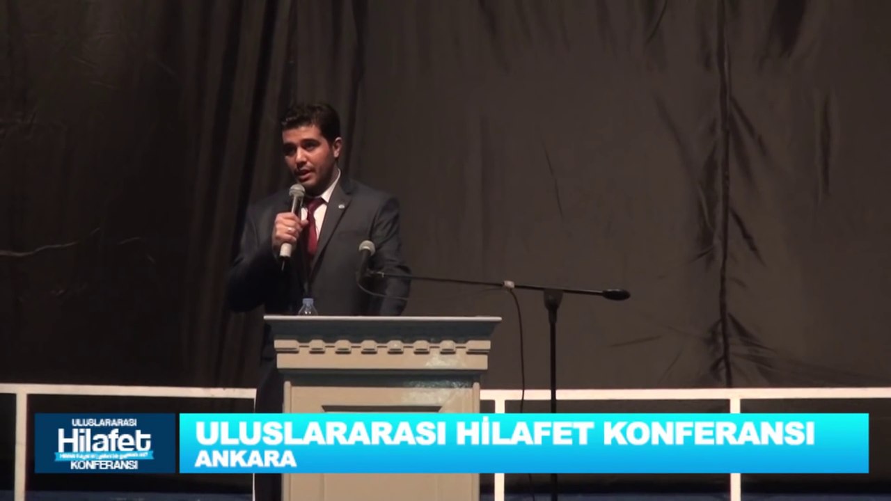 Abdullah İmamoğlu'nun Ankara Uluslararası Hilafet Konferansı'nda Yaptığı Etkili Konuşma