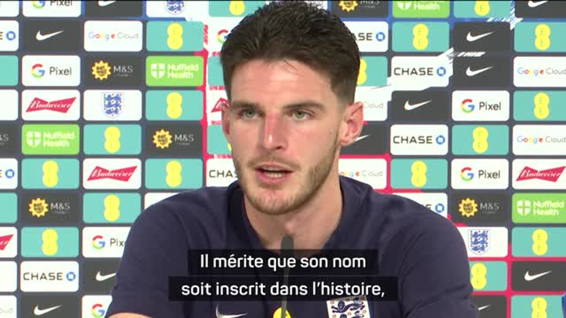 Euro 2024 - Declan Rice : “Kane mérite ce trophée et que son nom soit ...
