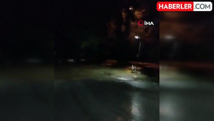 Taşan Yardan Çayı kafeteryada maddi zarar neden oldu