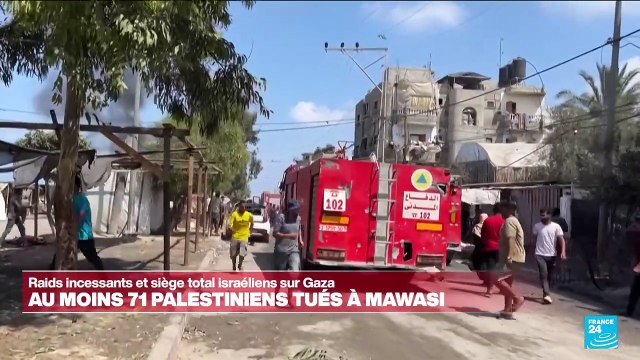 Gaza : témoignage d'un journaliste dans l'enclave suite aux bombardements meurtriers à Mawasi