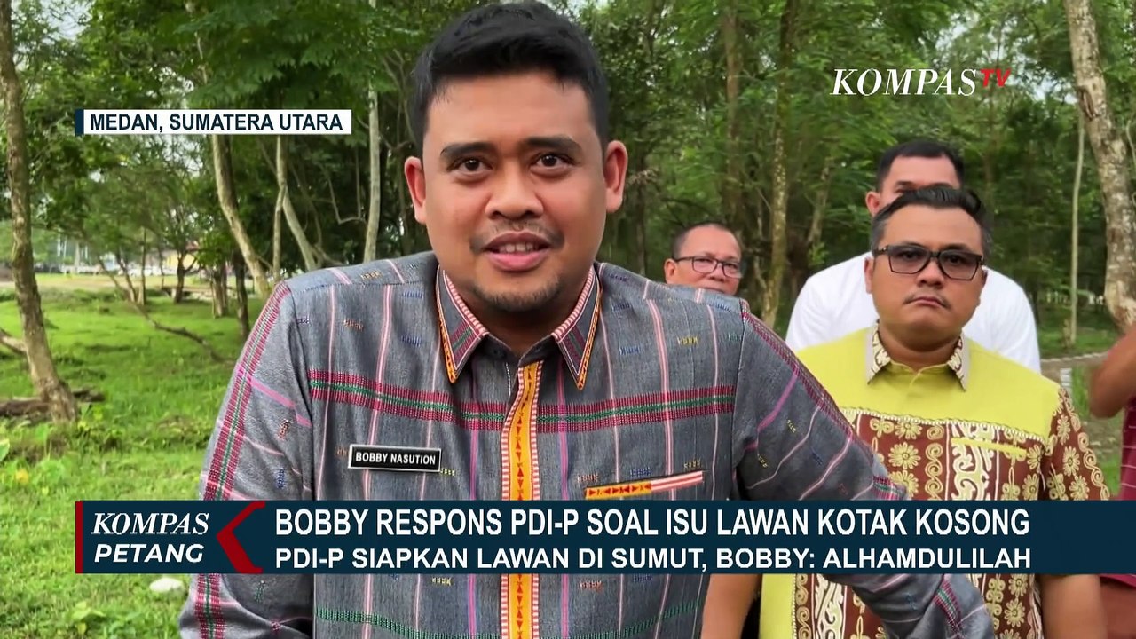 PDIP Siapkan Lawan di Pilkada Sumut, Bobby Nasution: Yaa Alhamdulillah