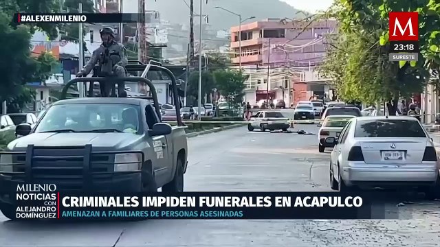 Grupos criminales impiden realizar funerales a diversos habitantes en Acapulco