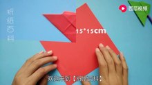 Simple and handsome mini axe origami, can be made with one piece of paper, handmade creative toy