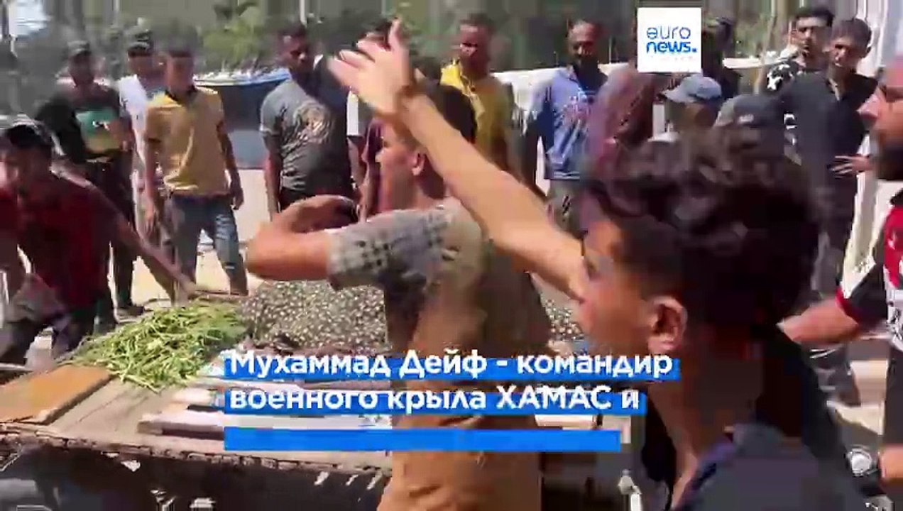 ЦАХАЛ: целью удара на юге сектора Газа был командир военного крыла ХАМАС Мухаммад Дейф