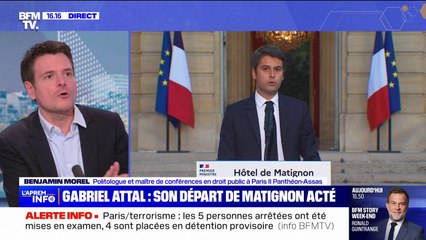 Benjamin Morel, politologue: "On peut avoir le scénario d'un gouvernement zombie"