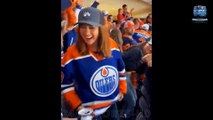 Edmonton Oilers Fan Goes Viral after Flashing Her Boobs in a Crowd During the NHL Final Match