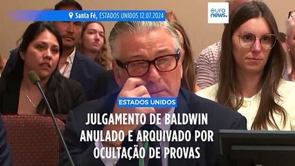 Julgamento de Alec Baldwin anulado por ocultação de provas por parte do Ministério Público