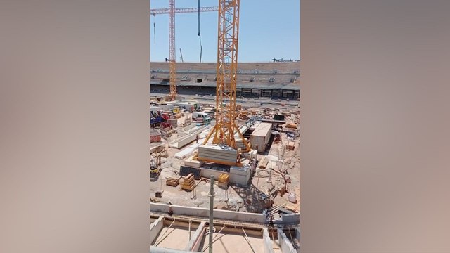 El vídeo de las obras del Spotify Camp Nou que preocupa al barcelonismo