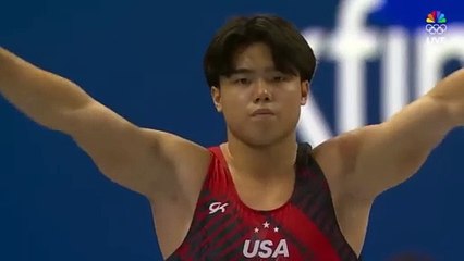 Asher Hong Performs the Most Difficult Vault in US Olympic History 🏅