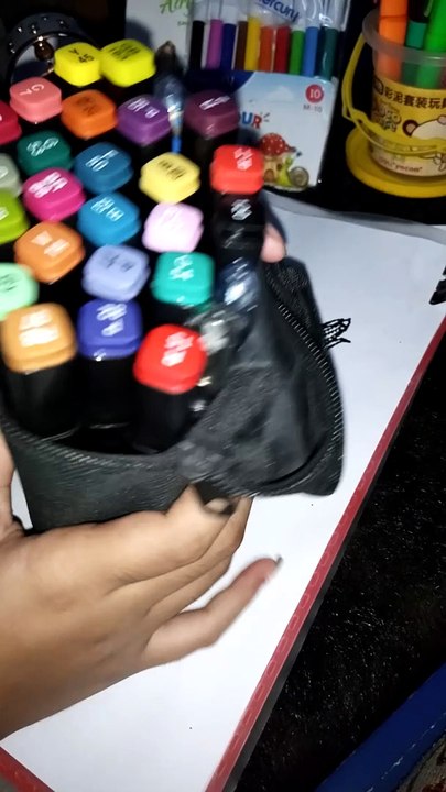 ASMR coloring breakfast 