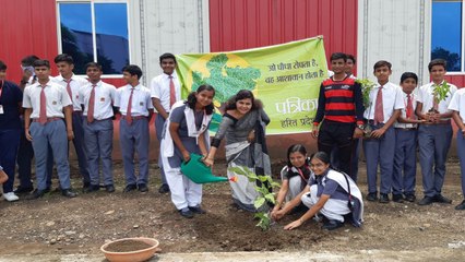 vedio सुरक्षा के संकल्प के साथ आर्मी पब्लिक स्कूल में हुआ पौधरोपण