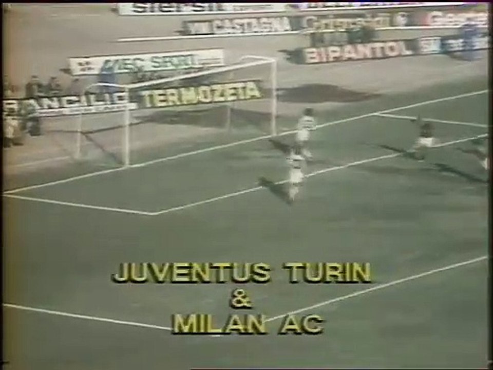 JUVENTUS  - MILAN.AC  - 1980 - SAISON  1979/1980 -