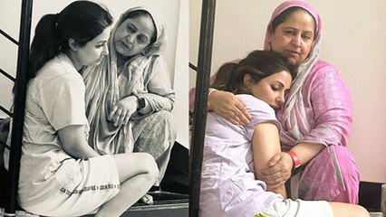 Tải video: Hina Khan Shares Mother Reaction After Stage 3 Breast Cancer Reveal, Emotional Post Viral...