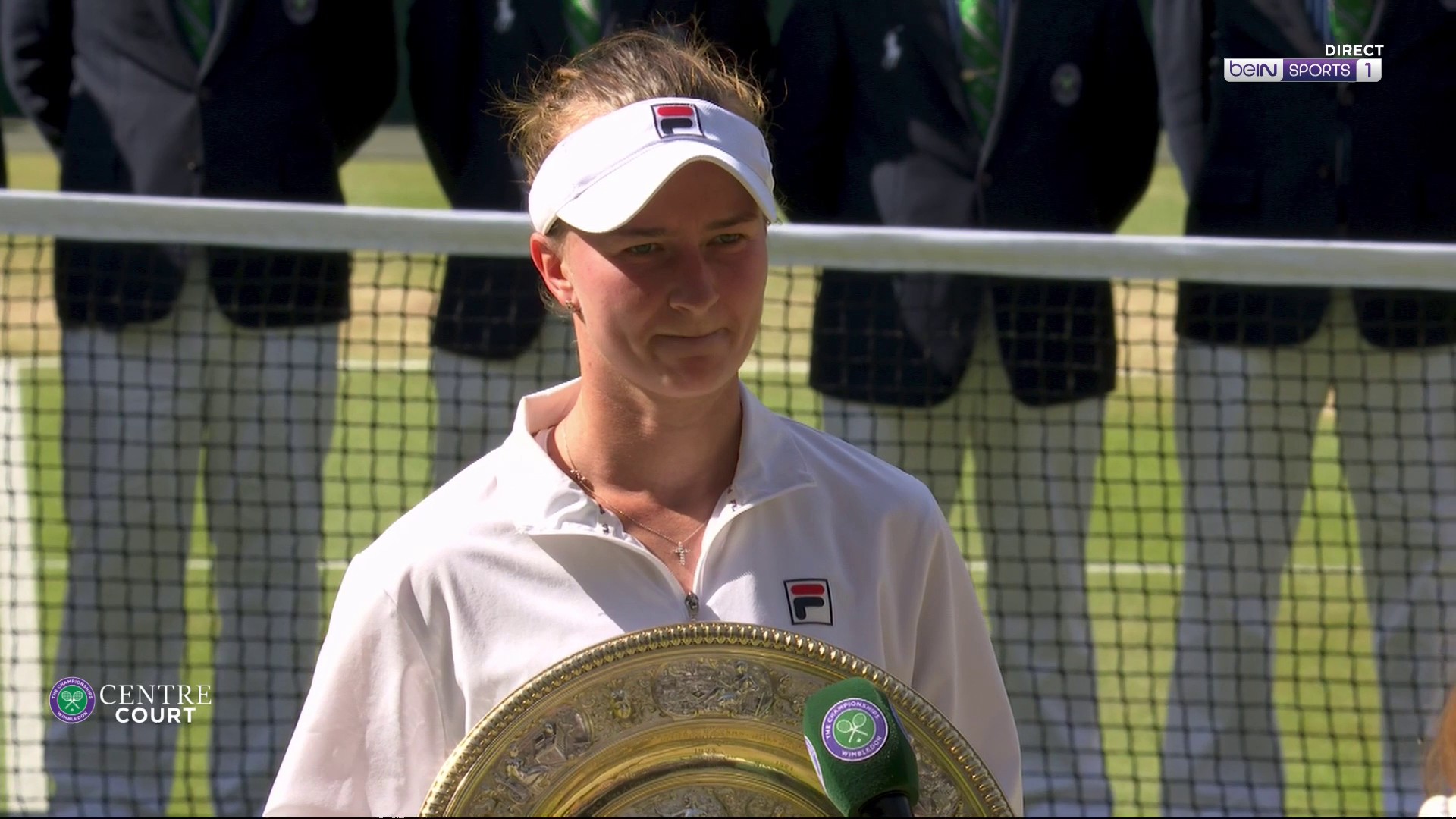 Wimbledon - Barbora Krejčíková : "Même moi j'ai du mal à y croire"